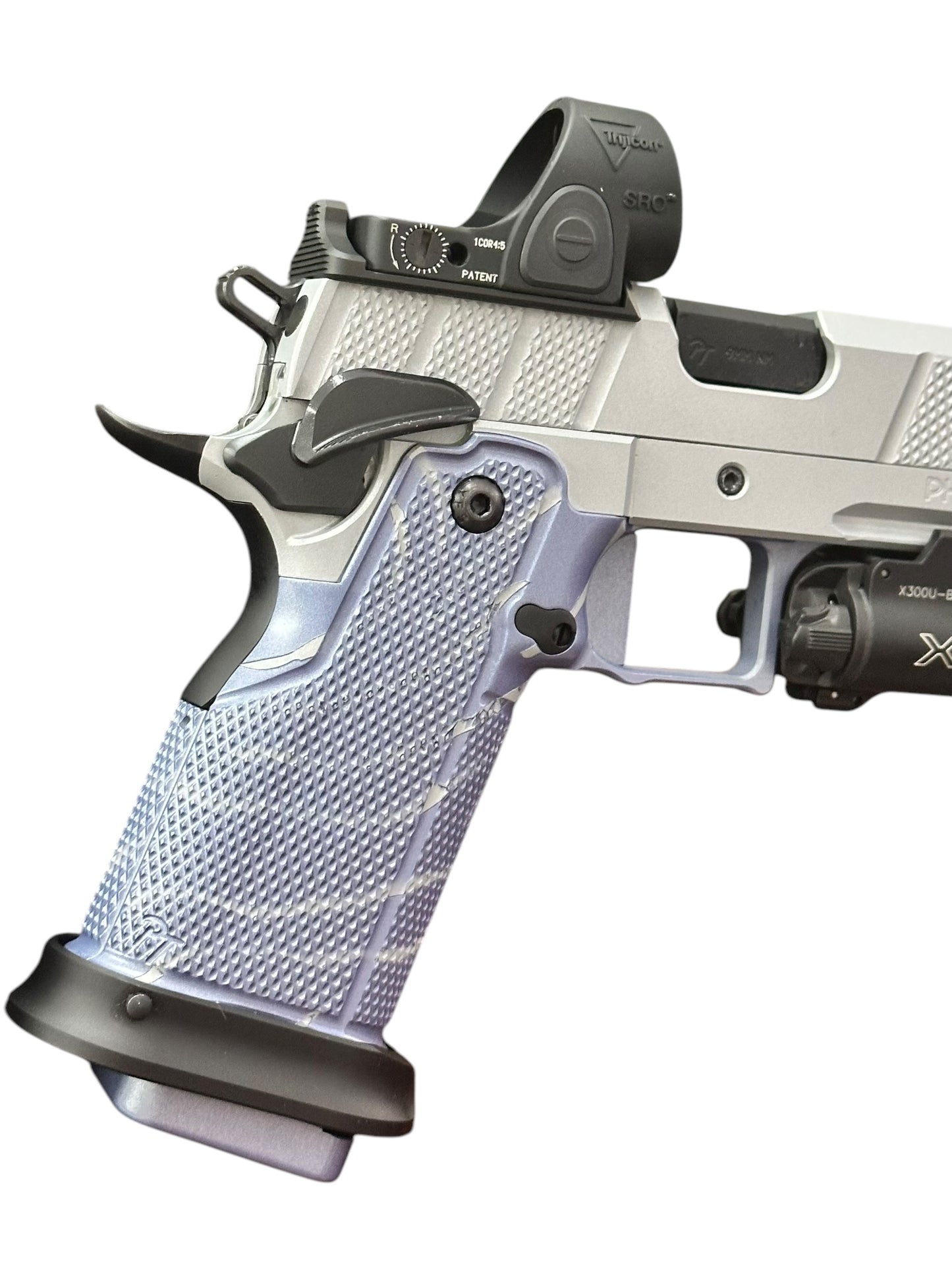PHOENIX TRINITY H SERIES H PRO DOUBLE STACK 9MM EVO GRIPS WITH SRO AND X300