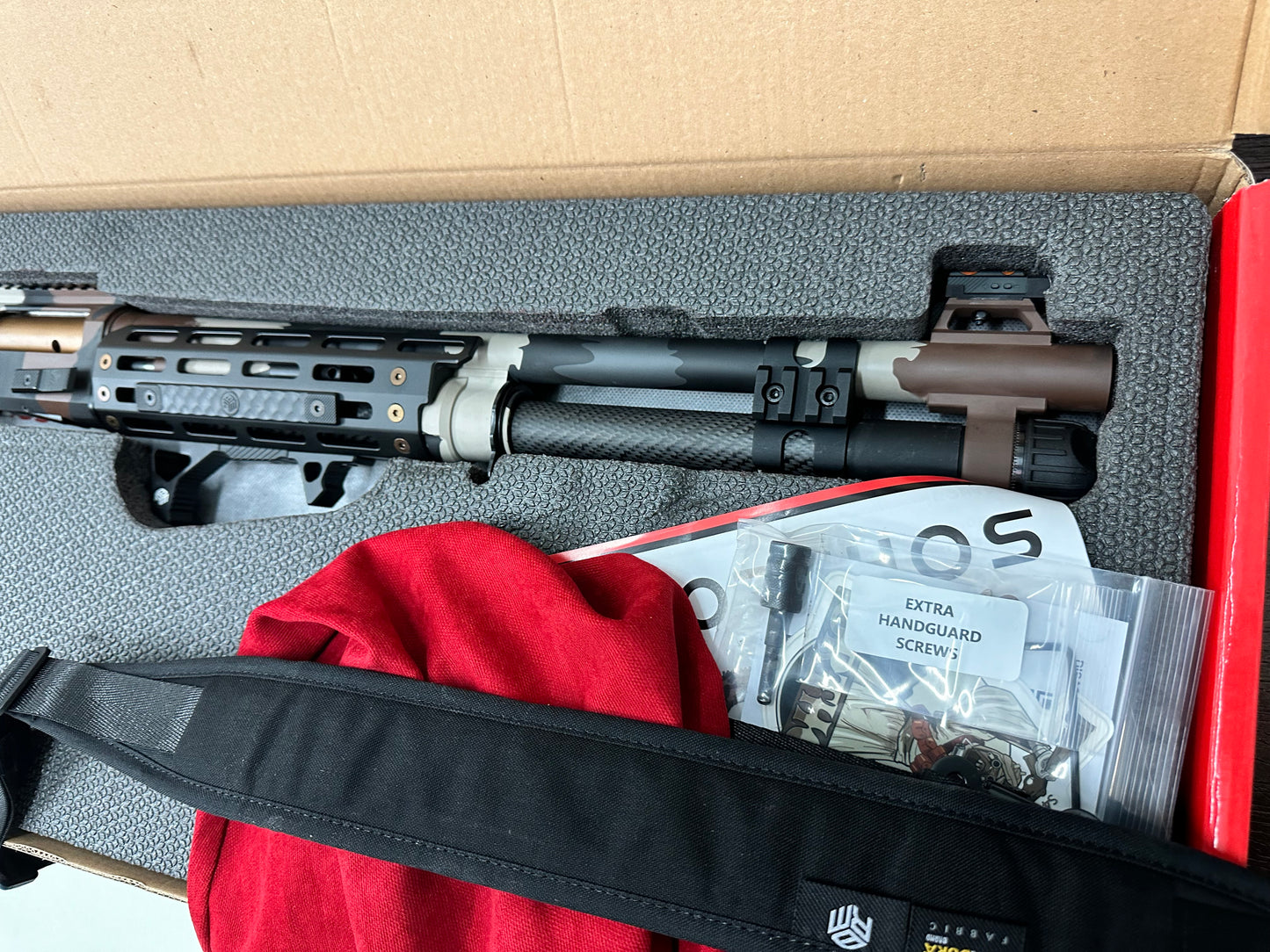 ORTHOS ARMS RAIDER S4 ALPINE ELITE PORTED 18.5" CHOCOLATE CHIP CAMO 12GA