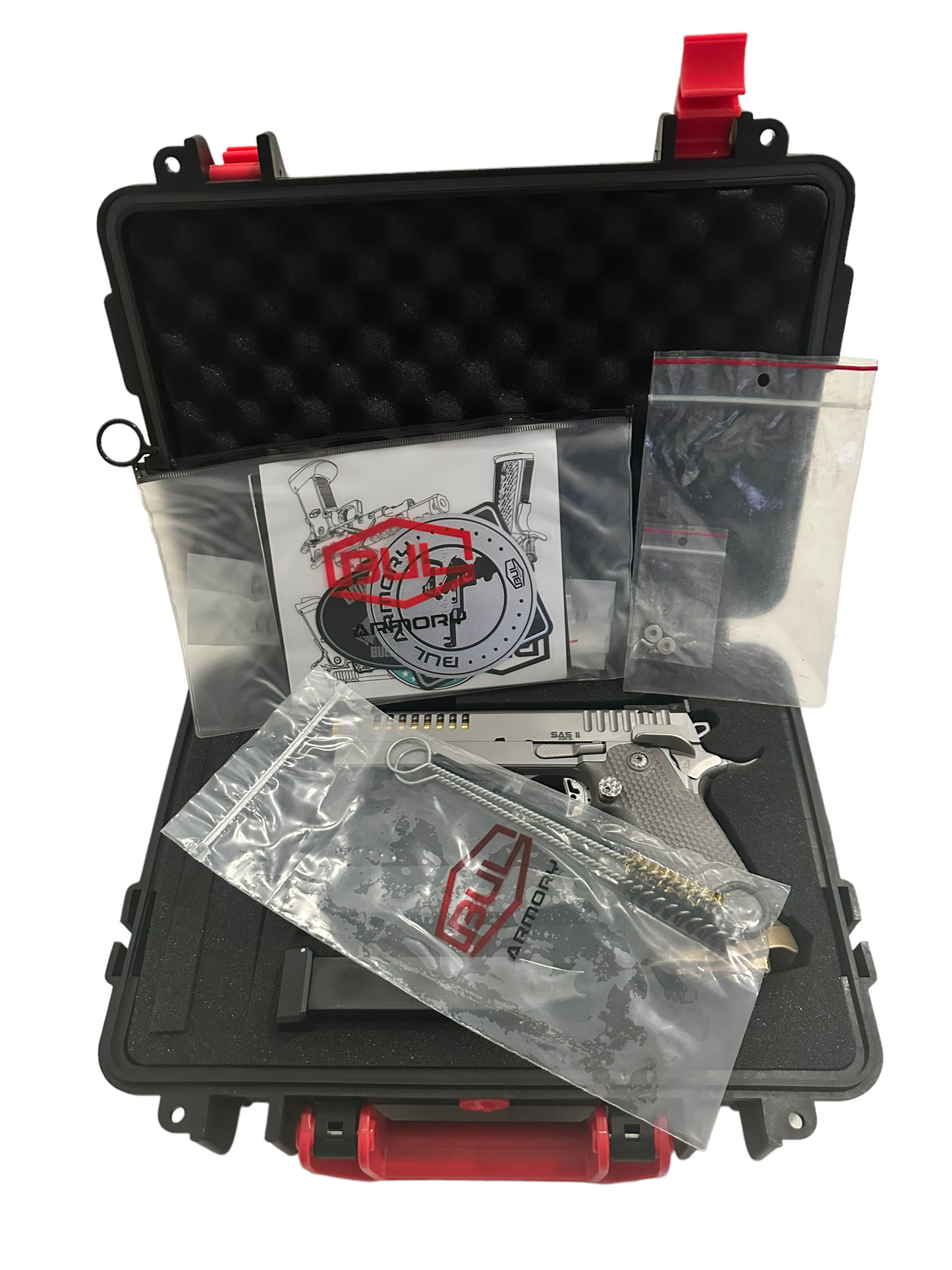 BUL ARMORY SAS II AIR GOLD TIN BARREL/ MAGWELL .40 S&W