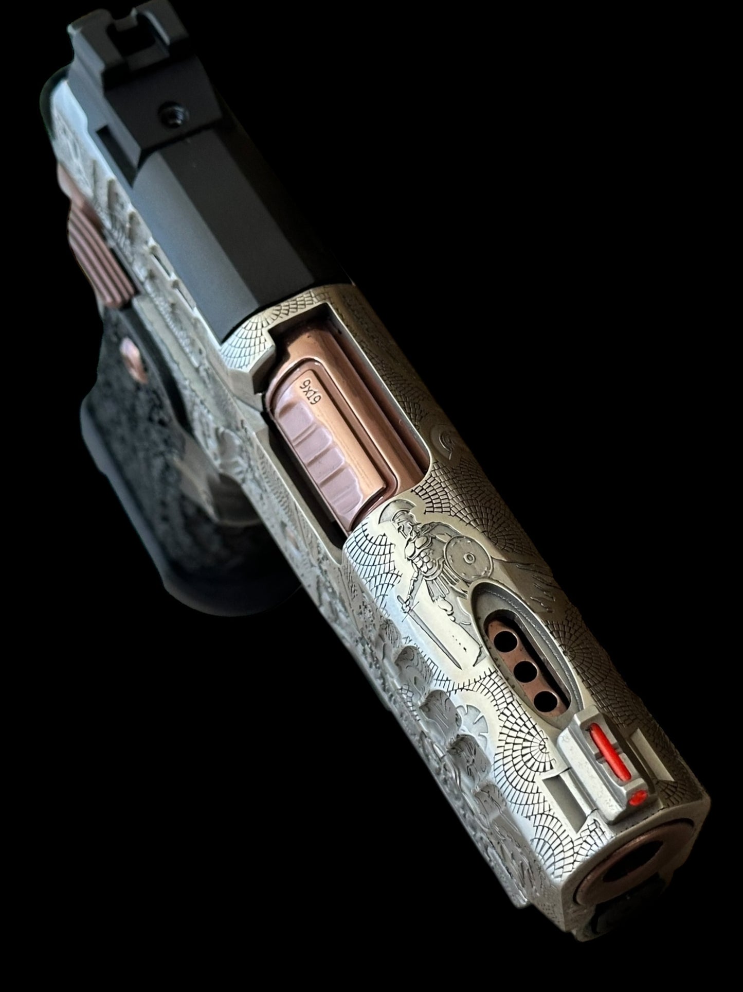 STACCATO CUSTOM CS 3.5” PORTED “SPARTANS” ENGRAVED PVD FINISH