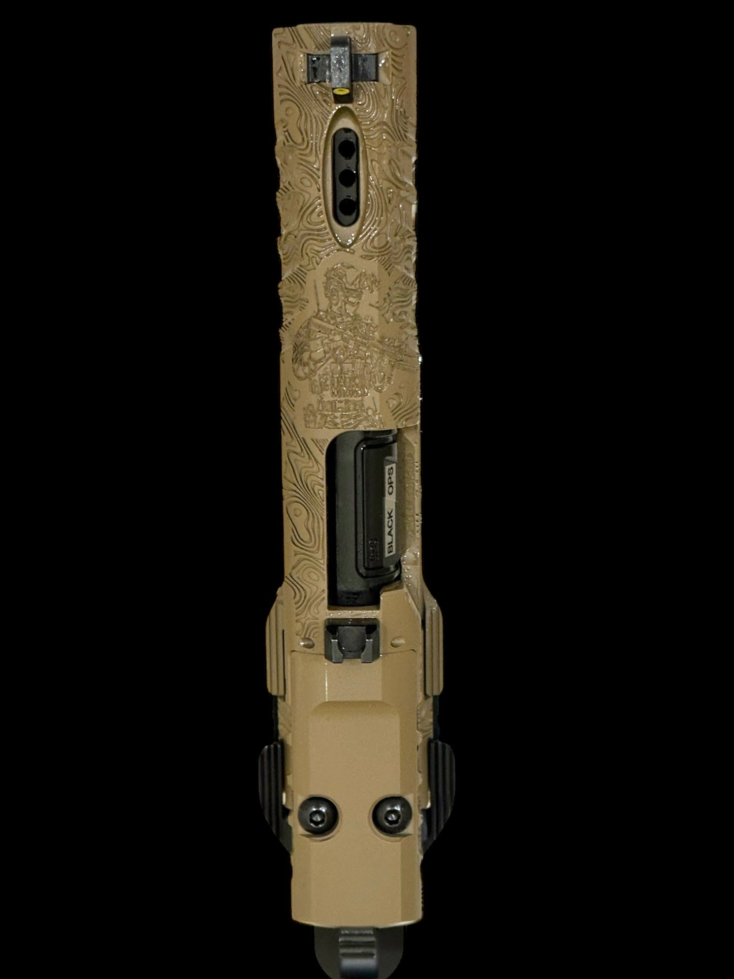 STACCATO CUSTOM P4 HD “BLACK OPS” 1 OF 1 PORTED