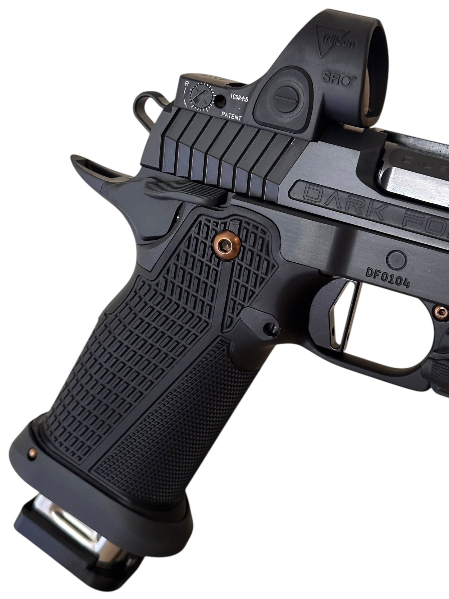 DARK FORGE “REAPER” COMP 5” 9mm (optic & light not included)