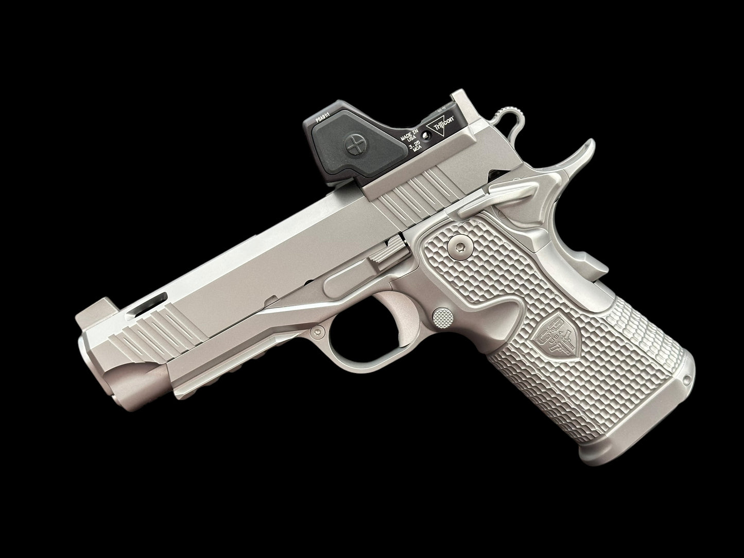CABOT 1911 DOUBLE STACK INSURRECTION PORTED 4.25” SS WITH TRIJICON RMR HD 9MM