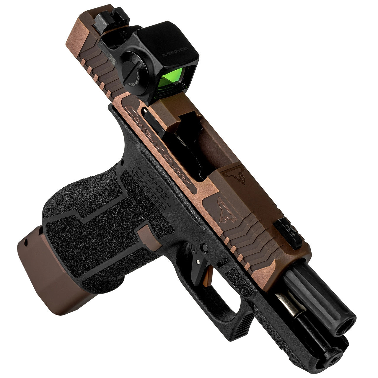 TARAN TACTICAL GLOCK 43X COPPERHEAD Combat Carry with optic