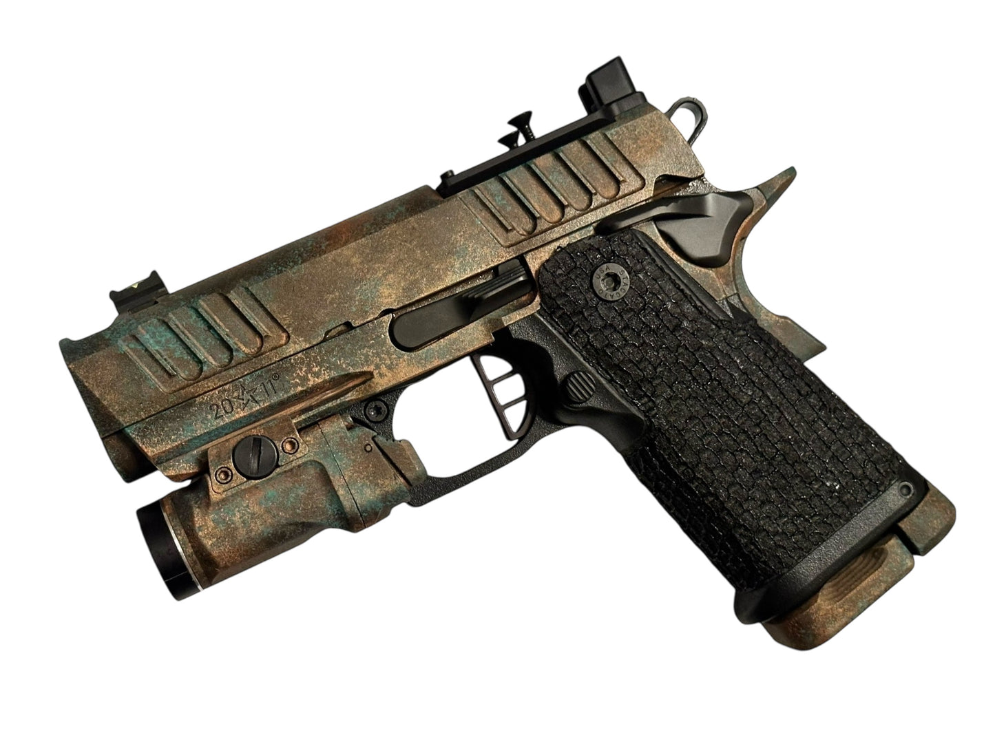 STACCATO CUSTOM CS "SUNKEN SHIP" PORTED TRIJICON RMR & TLR7