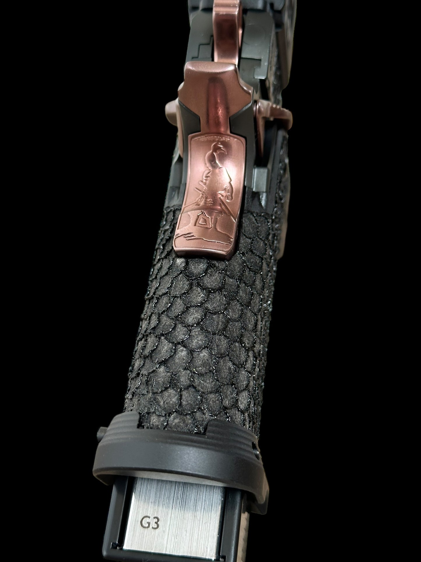 CUSTOM STACCATO XC “LAST SAMURAI” EDITION BLACK/ROSE GOLD 1 OF 1 DLC/PVD FINISH