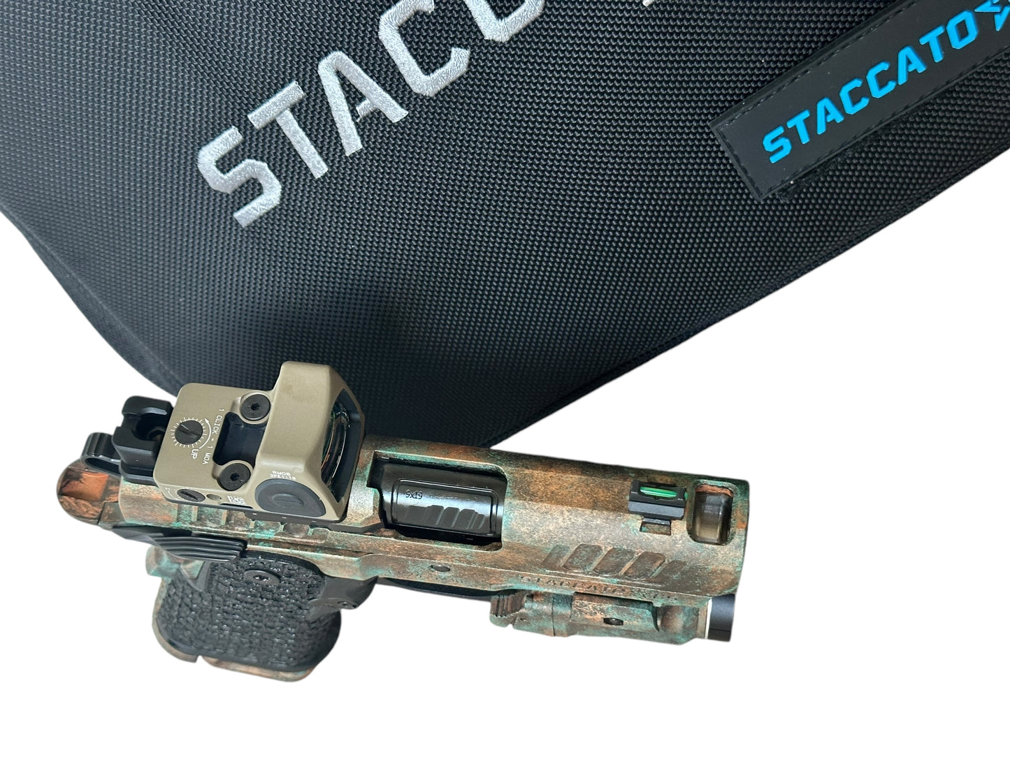 STACCATO CUSTOM CS "SUNKEN SHIP" PORTED TRIJICON RMR & TLR7