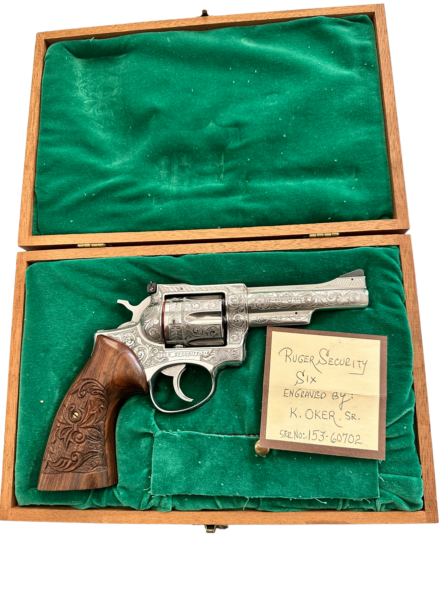 Ruger Security Six .357 Mag Revolver (pre owned)