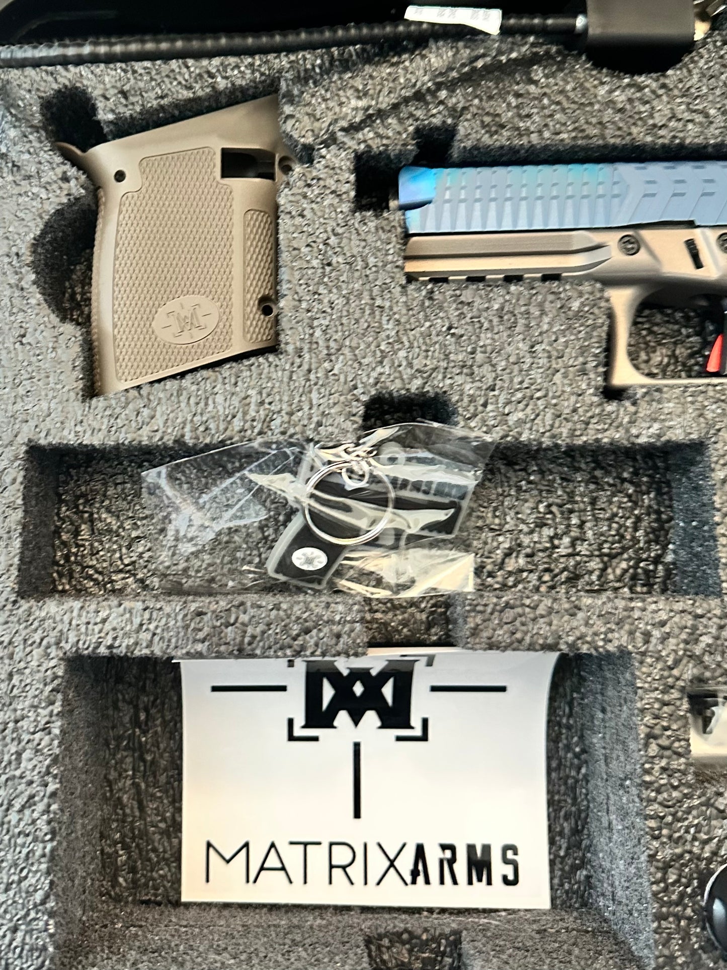 MATRIX ARMS MX19 BLUE ENIGMA ALUMINUM FRAME 9MM