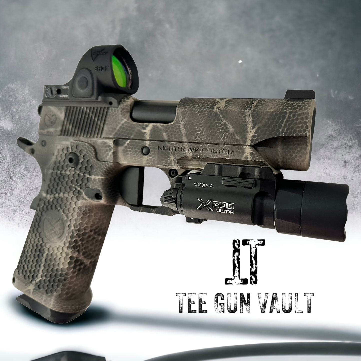 NIGHTHAWK CUSTOM TALON COMMANDER DOUBLE STACK 9MM sro/x300