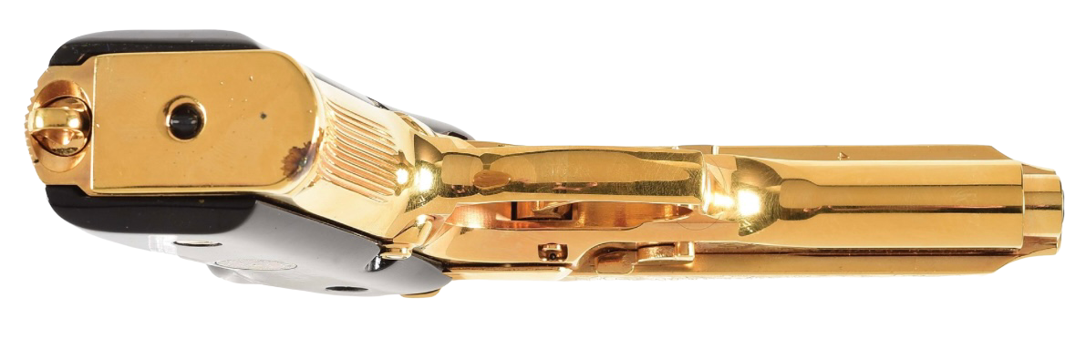 BERETTA MODEL 96D "THE GOLDEN CENTURION SPECIAL EDITION” GOLD ENGRAVED