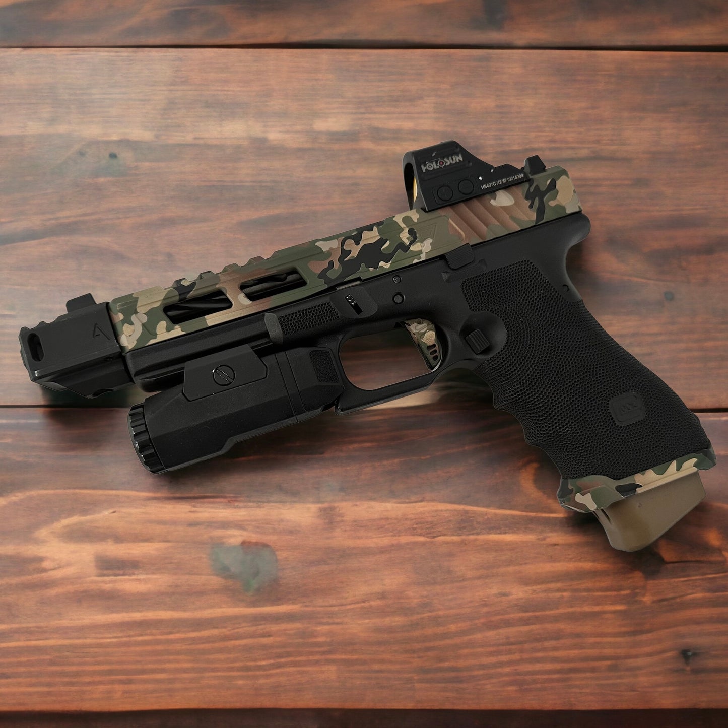Fully customized Glock 17 gen 3 Zaffiri precision (pre-owned) excellent