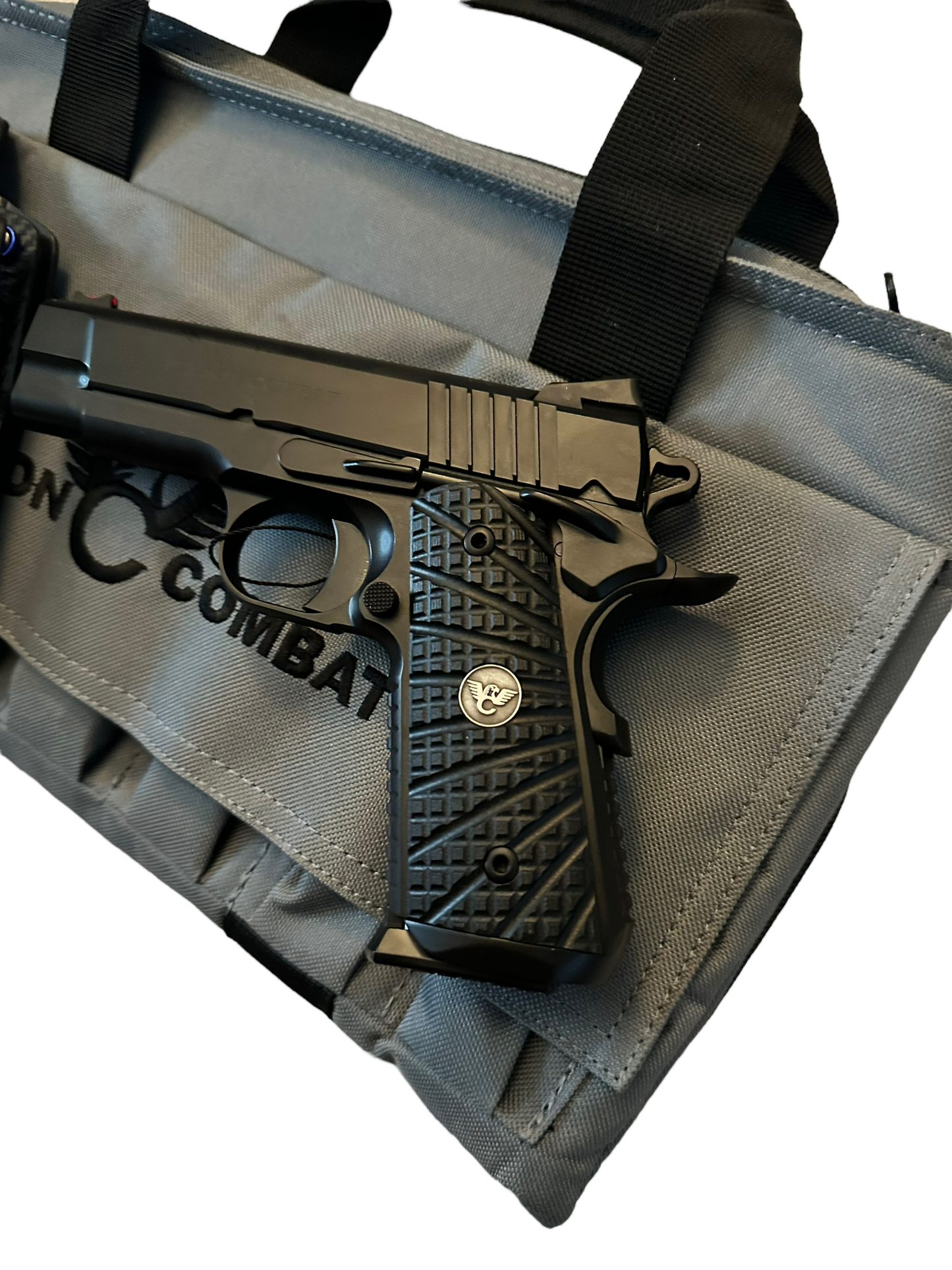 Wilson combat Experior .45ACP 4.25” barrel with wilson holster