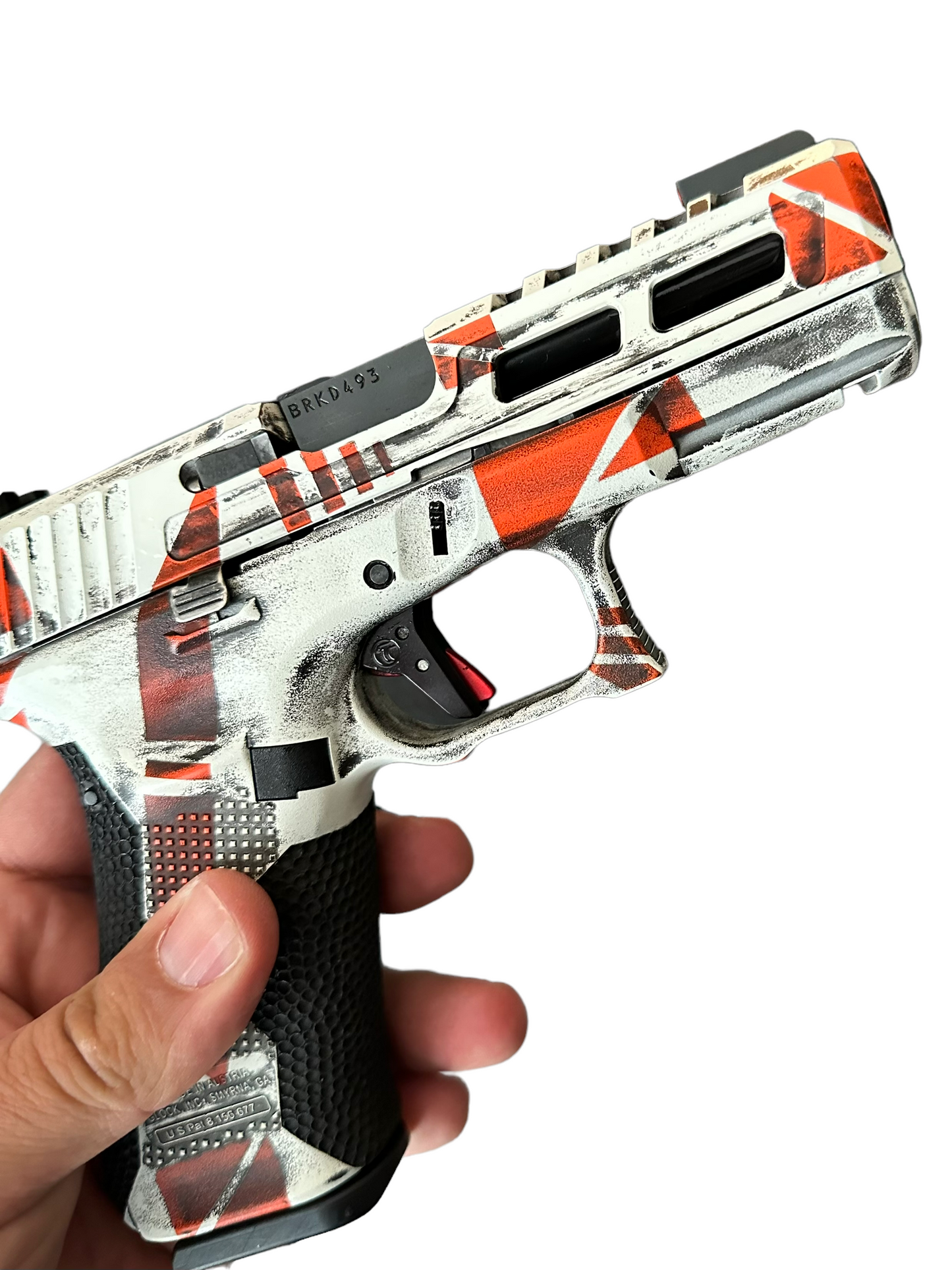 GLOCK 45 CUSTOM Zaffiri precision full cerakote Timney trigger alpha