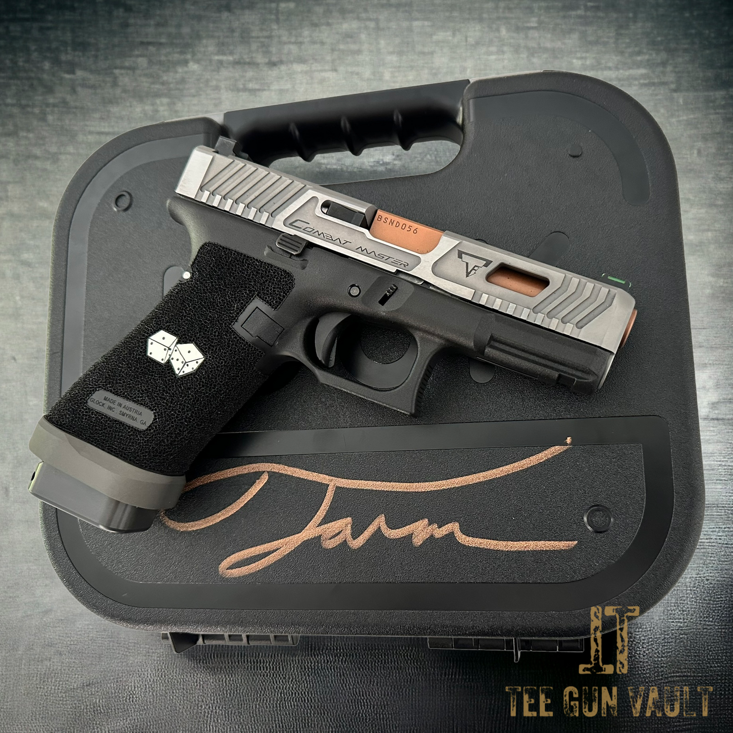 TARAN TACTICAL DAY SHIFT GLOCK 45 COMBAT MASTER DICE NEW IN ORIGINAL BOX