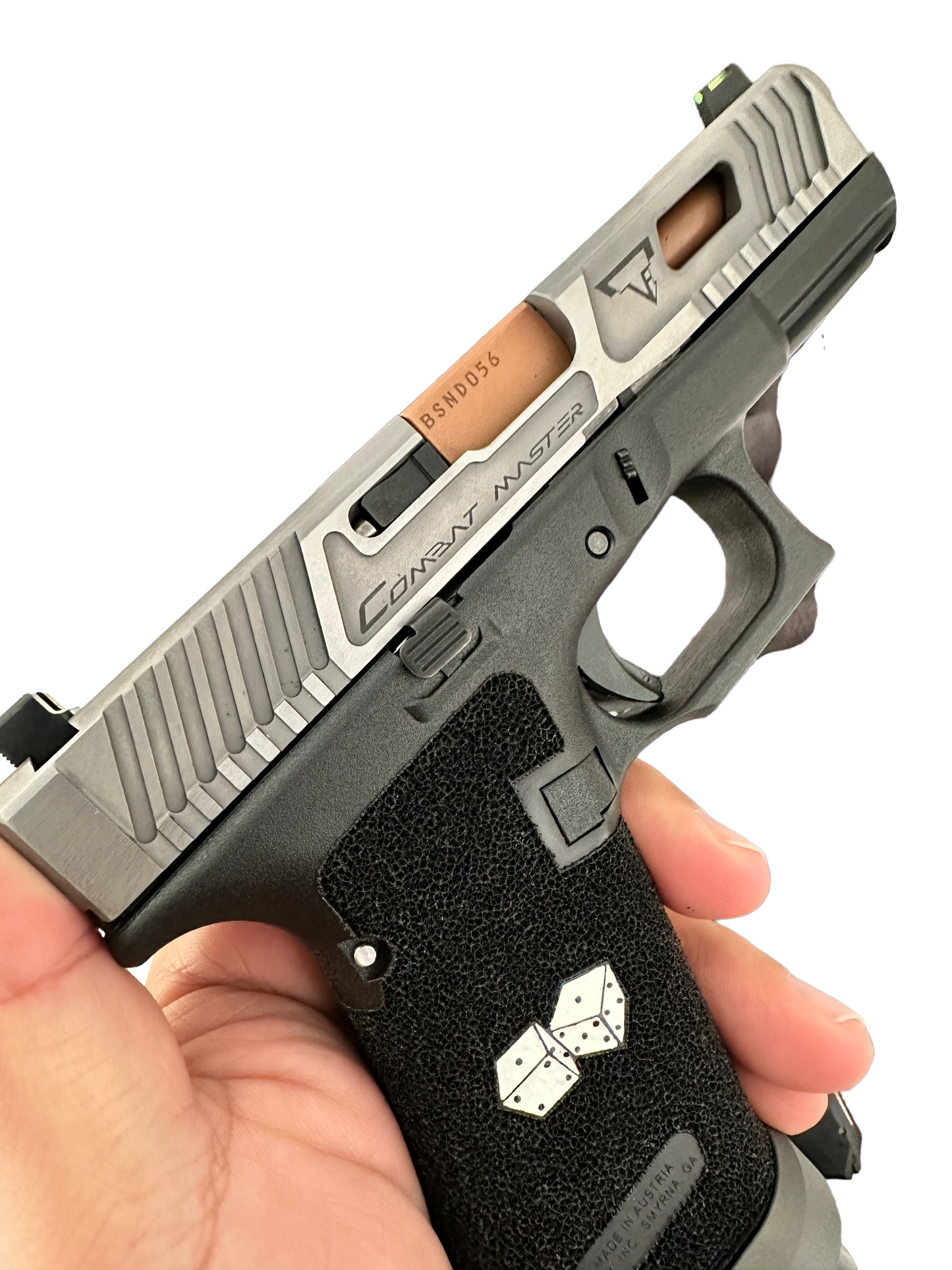 TARAN TACTICAL DAY SHIFT GLOCK 45 COMBAT MASTER DICE NEW IN ORIGINAL BOX