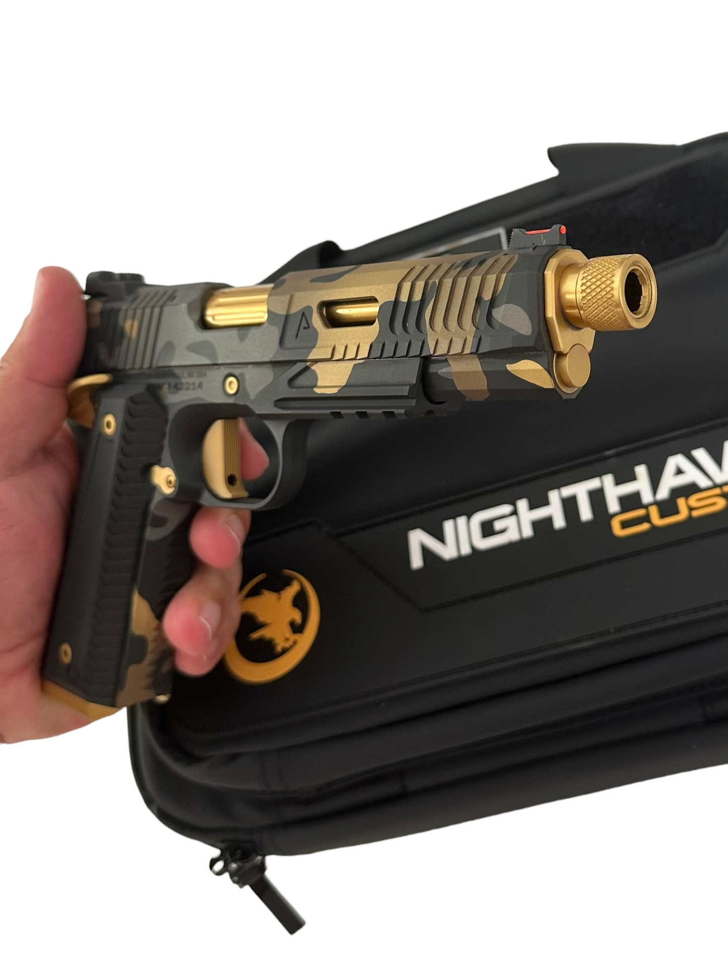 NIGHTHAWK CUSTOM AGENT 2 HALO THREADED BARREL 9MM