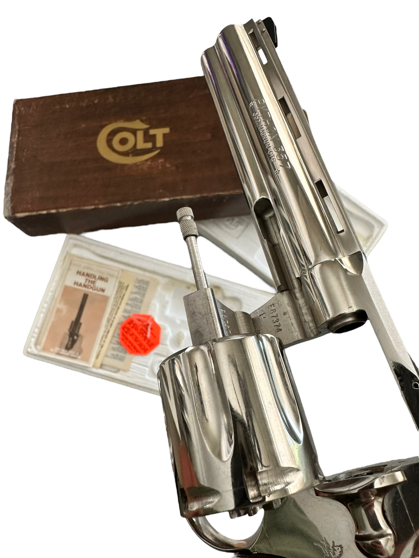 ORIGINAL Colt Python .357 Mag Revolver in original factory box like new (pre-owned)