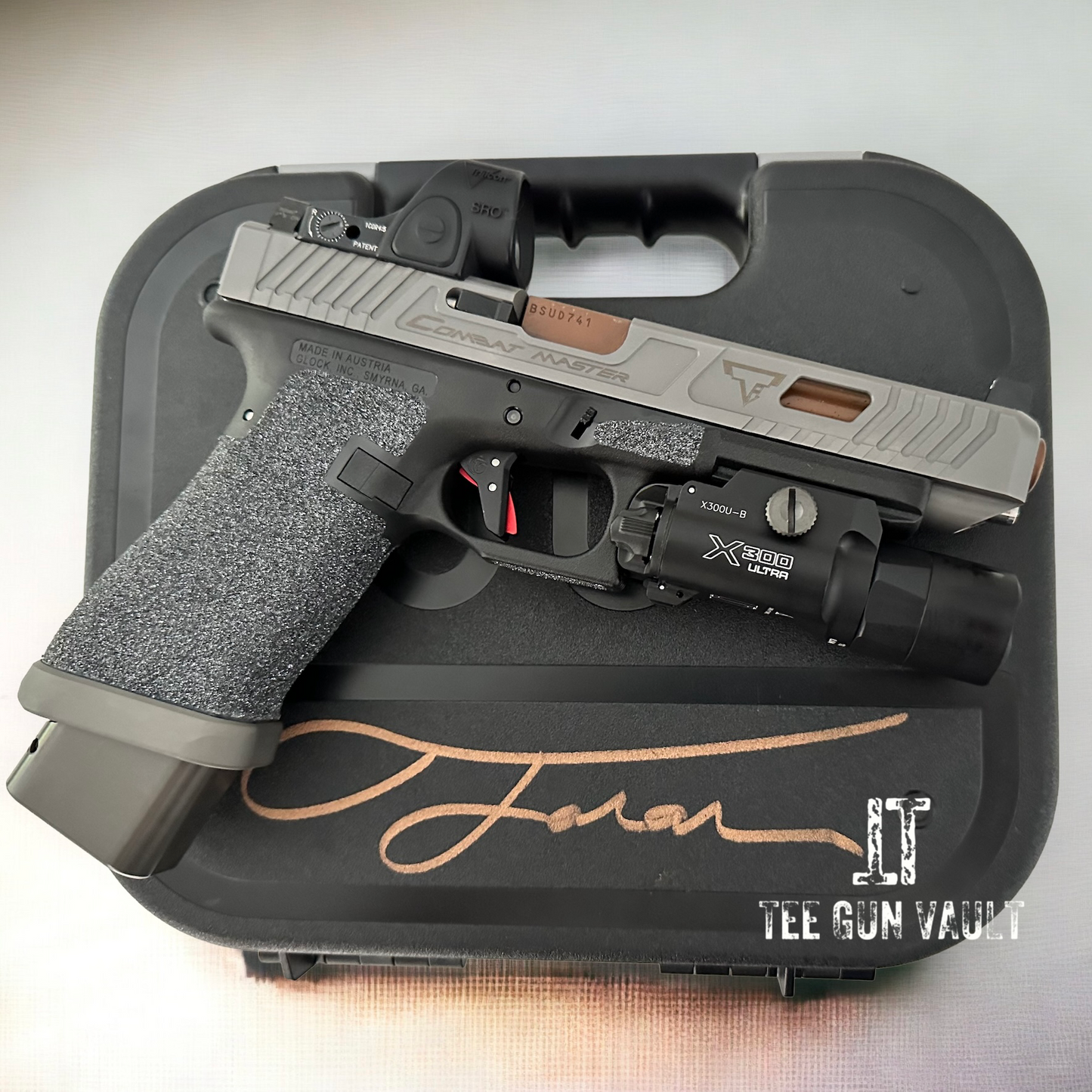 TARAN TACTICAL G34 GEN 3 COMBAT MASTER GRAY WITH SRO & X300