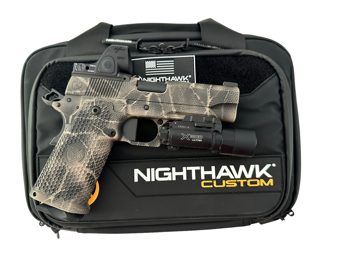 NIGHTHAWK CUSTOM TALON COMMANDER DOUBLE STACK 9MM sro/x300