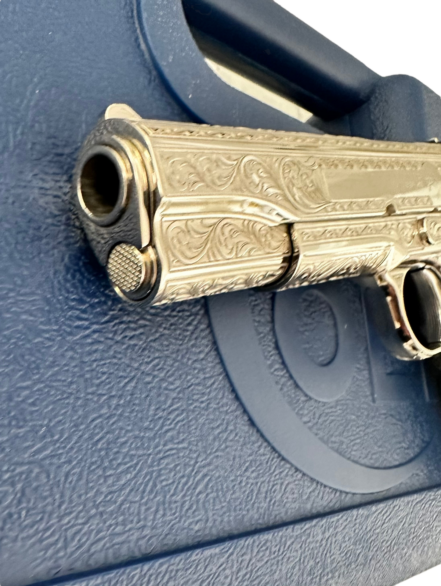 COLT CUSTOM 1911 GOVERMENT FULLY ENGRAVED HIGH POLISHED & NICKLE PLATED