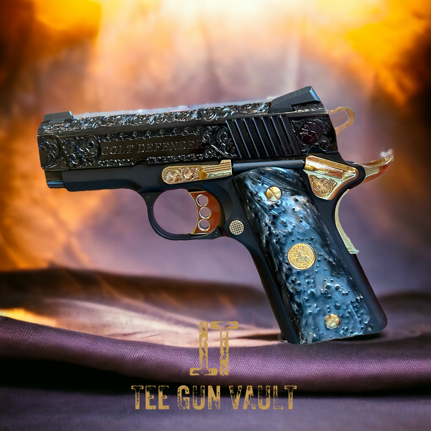 CUSTOM COLT 1911 DEFENDER 3” MINI COLT 9MM