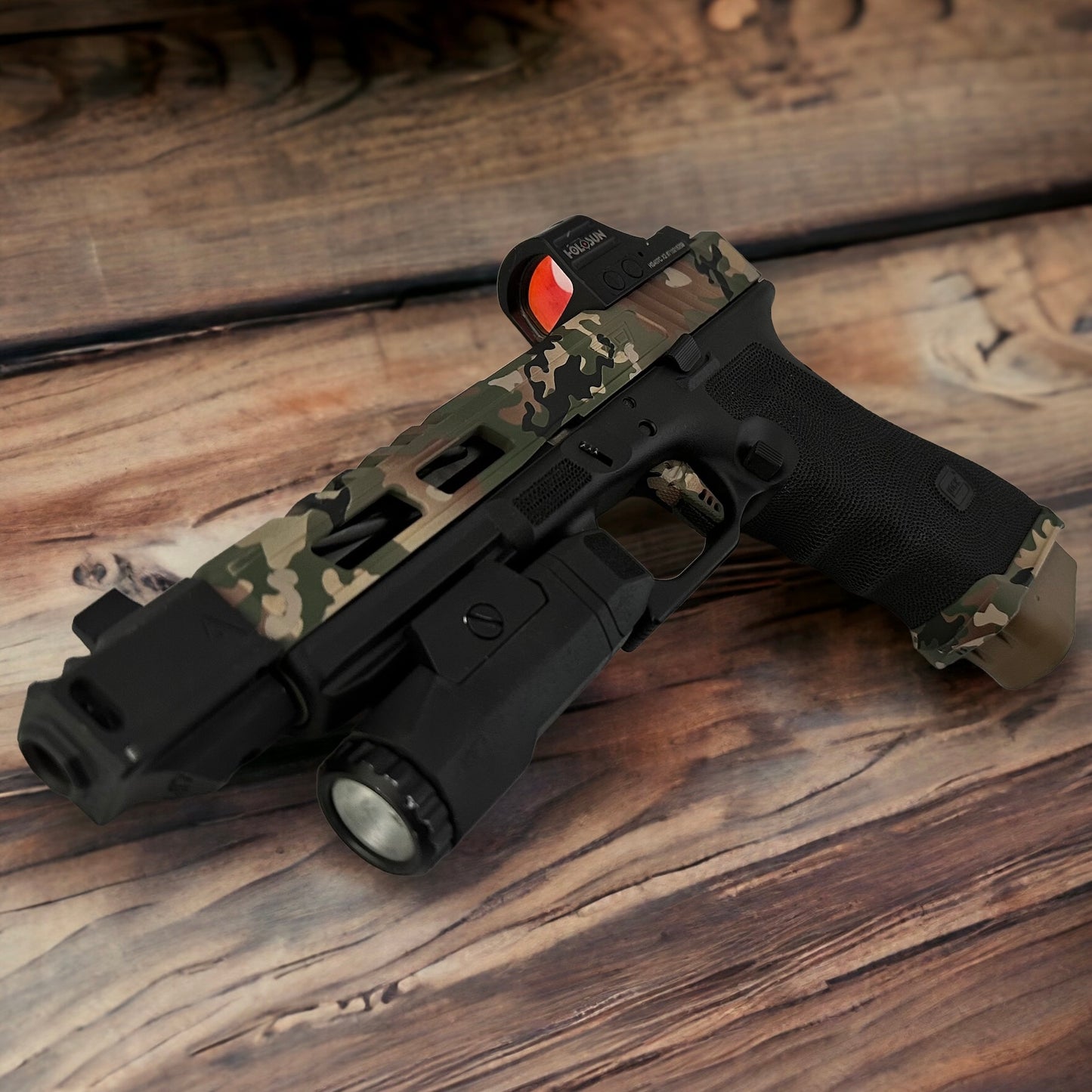 Fully customized Glock 17 gen 3 Zaffiri precision (pre-owned) excellent