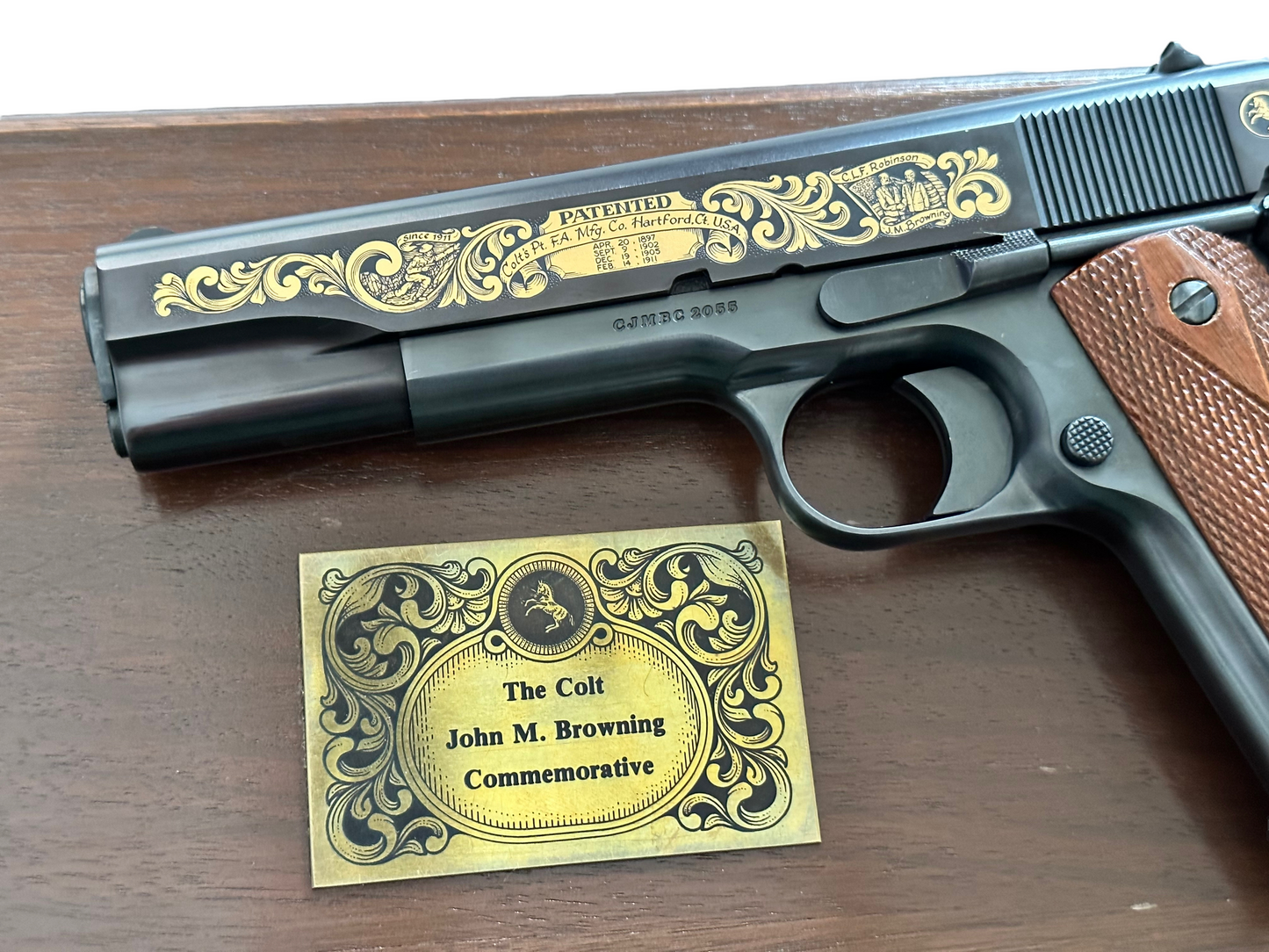 Colt John M Browning Commemorative 45 Pistol 1911 (pre owned)