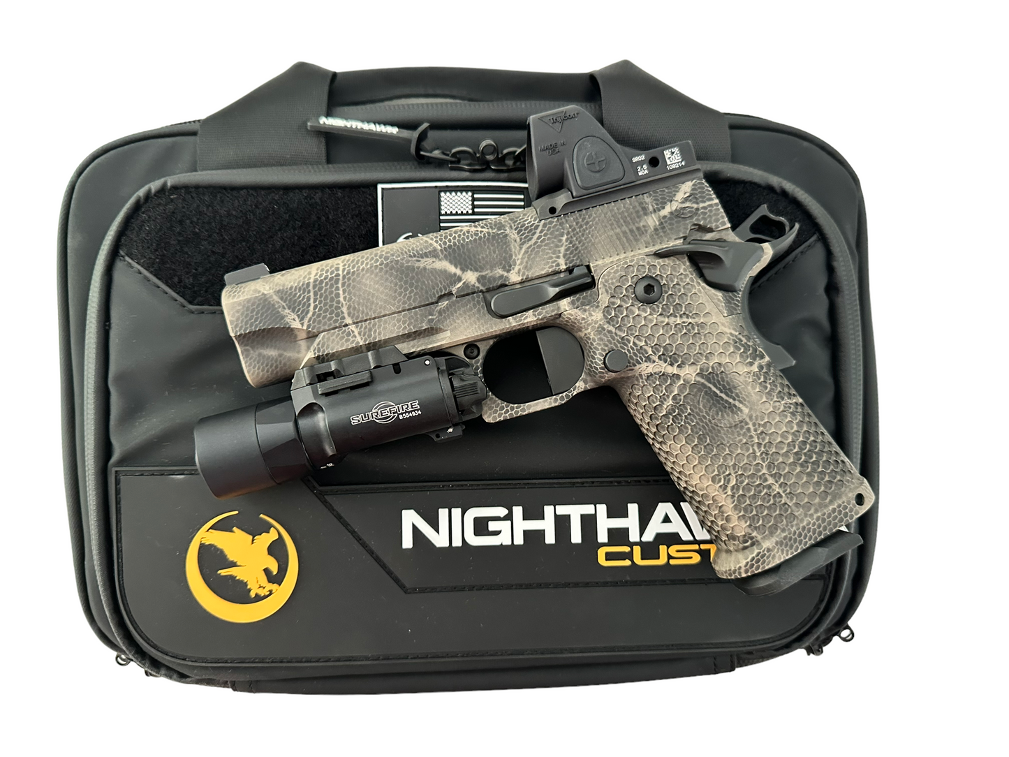 NIGHTHAWK CUSTOM TALON COMMANDER DOUBLE STACK 9MM sro/x300