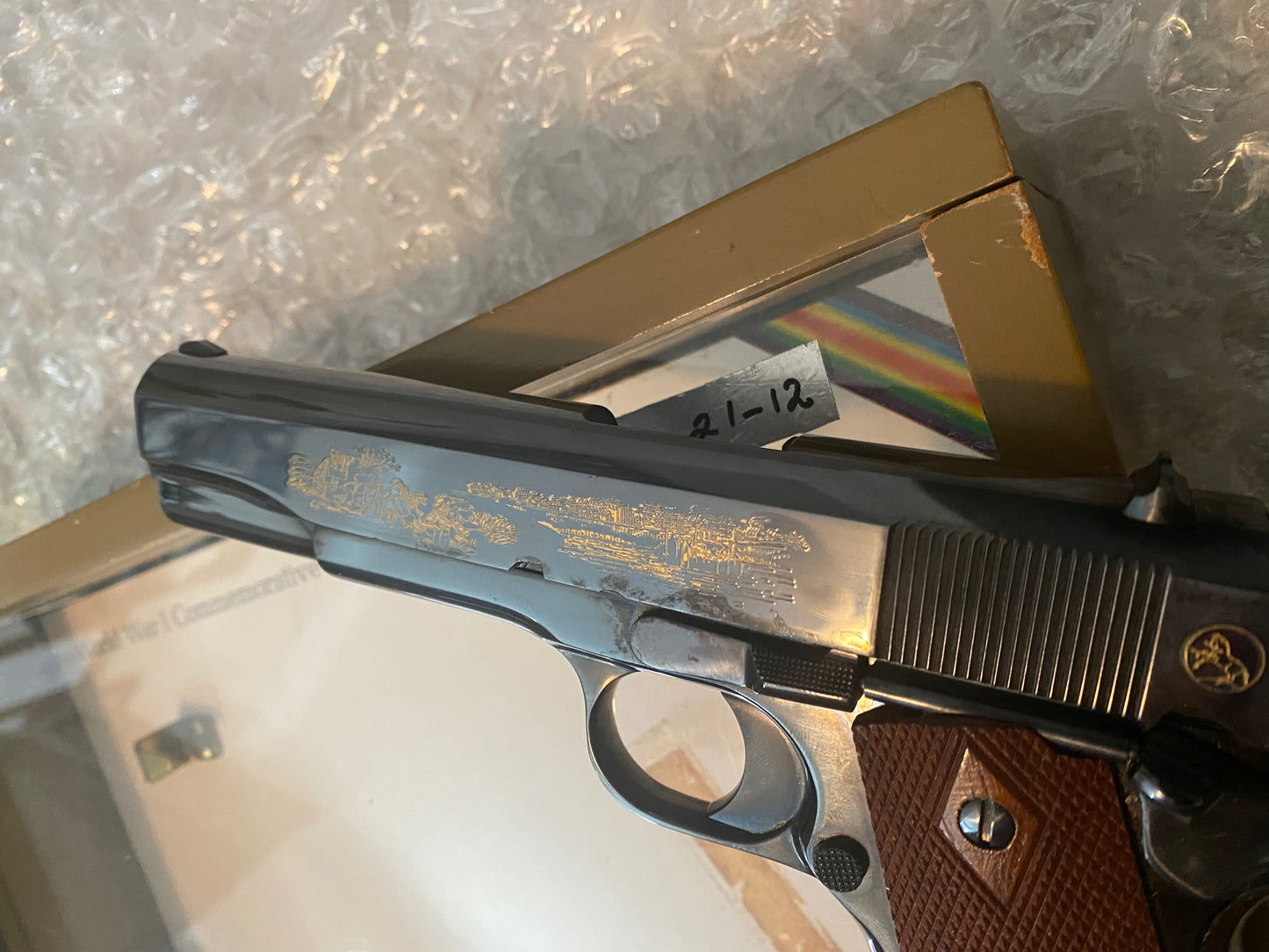 COLT WWI COMMEMORATIVE 1911 PISTOL WITH FRAME