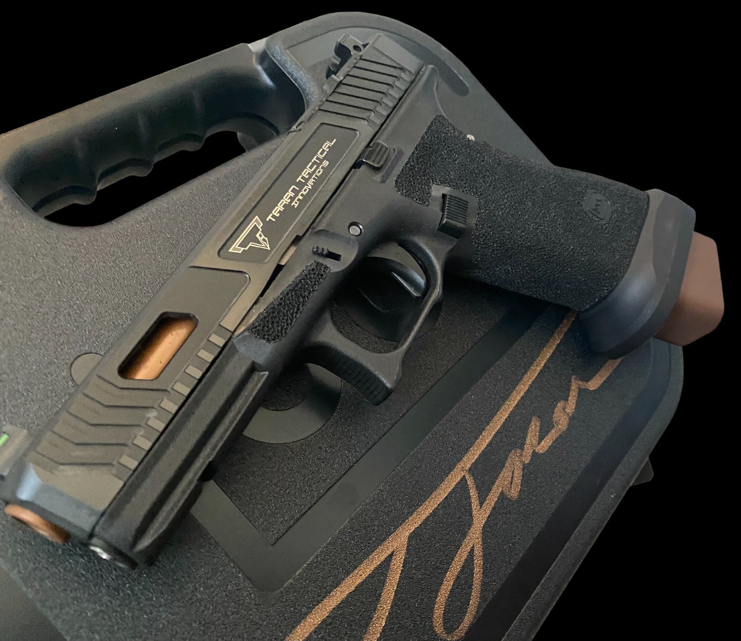 TARAN TACTICAL COMBAT MASTER GLOCK 17 GEN 5 COMPETITION MAGWELL IOS CUT NIB