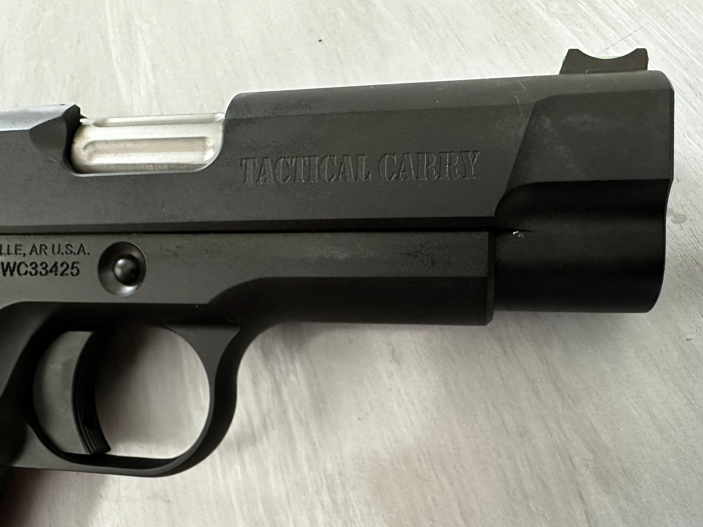 Wilson WILSON COMBAT TACTICAL CARRY COMMANDER FRAME 1911 AMBI SAFETY .45ACP