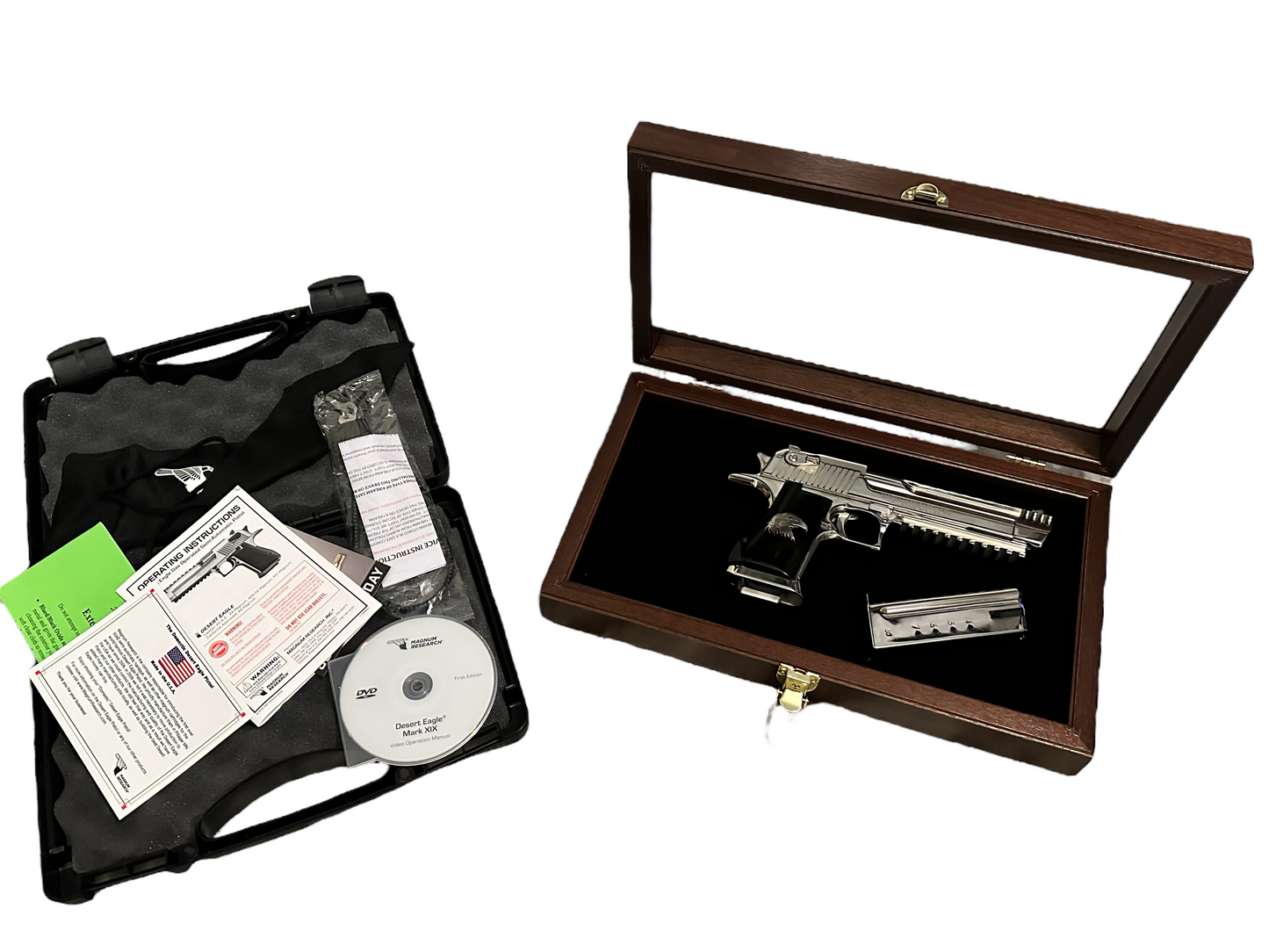 MAGNUM RESEARCH DESERT EAGLE HIGH POLISHED MIRROR FINISH 50AE