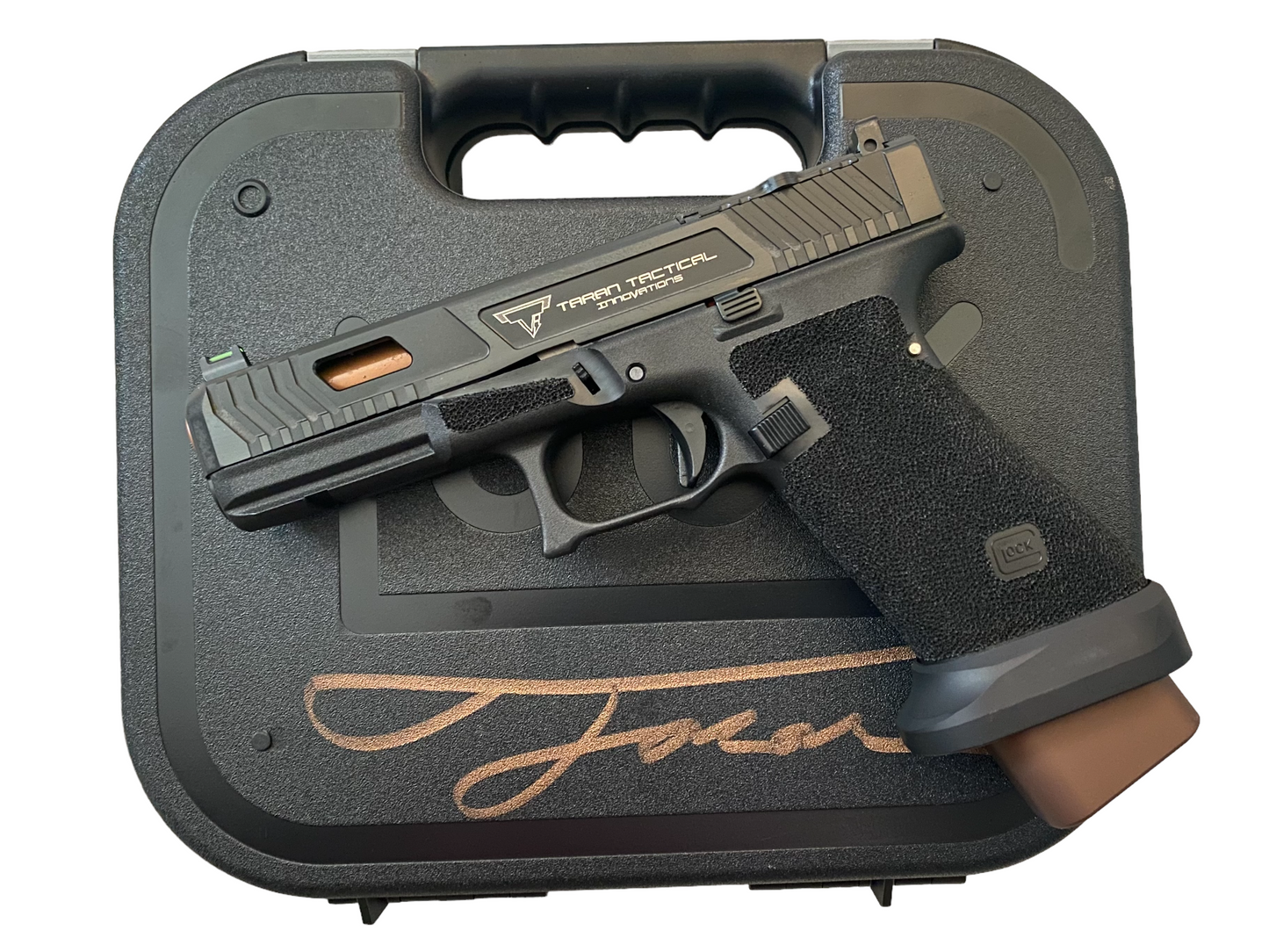 TARAN TACTICAL COMBAT MASTER GLOCK 17 GEN 5 COMPETITION MAGWELL IOS CUT NIB