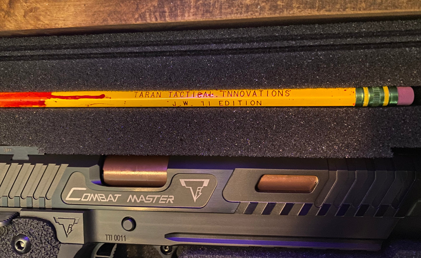 TARAN TACTICAL JW3 COMBAT MASTER LIMITED EDITION 1/300 SET SERIAL NUMBER 11 !!!