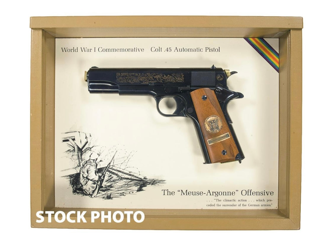 Cased Colt 1911 Meuse-Argonne Offensive Commemorative Pistol .45acp