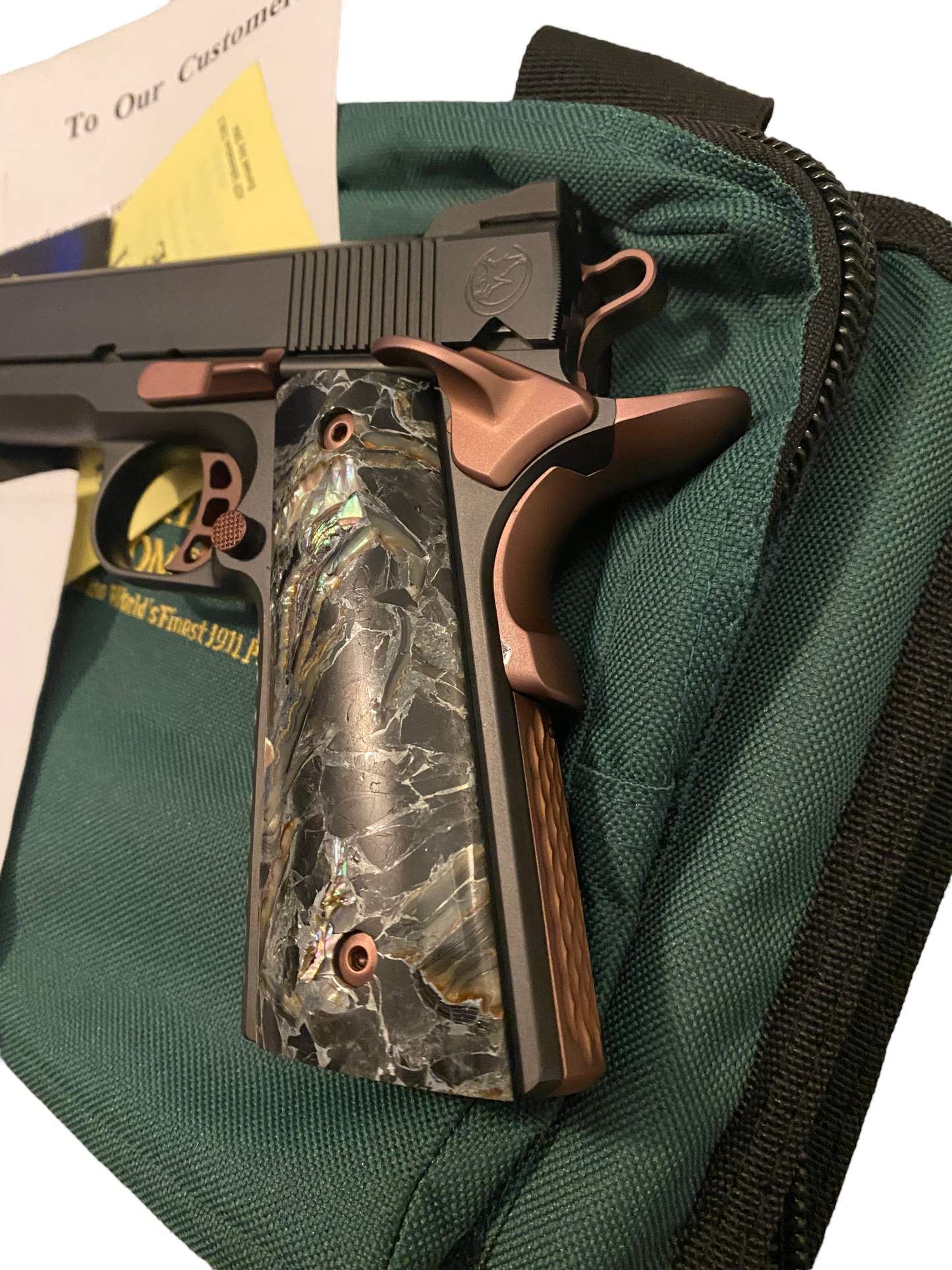 NIGHTHAWK CUSTOM LADYHAWK 2.0 DLC/ROSE GOLD .45ACP