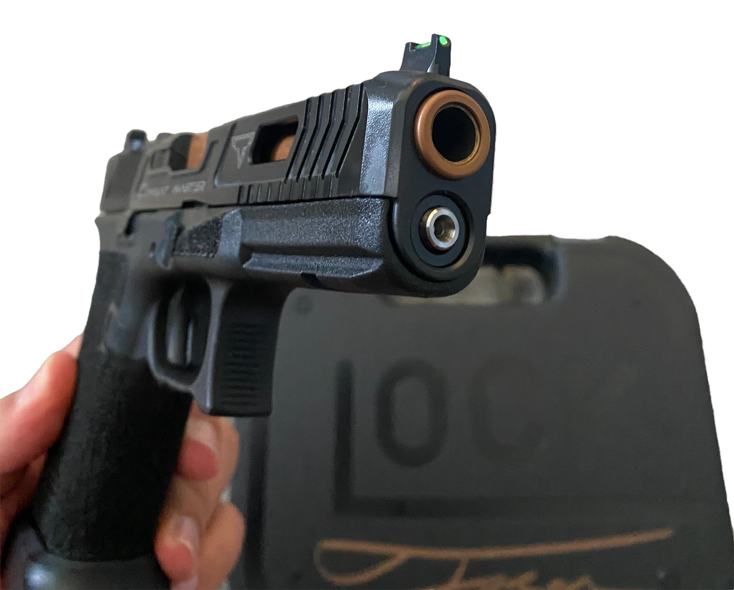 TARAN TACTICAL COMBAT MASTER GLOCK 17 GEN 5 COMPETITION MAGWELL IOS CUT NIB