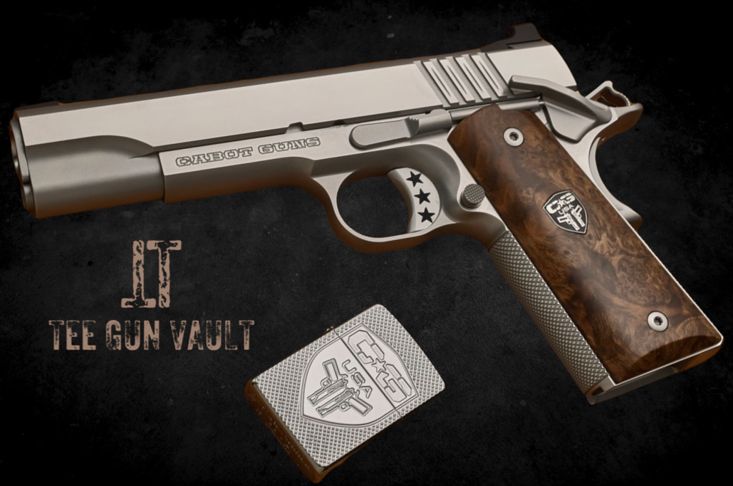 CABOT GUNS NATIONAL STANDARD 9MM WITH CABOT ZIPPO SET