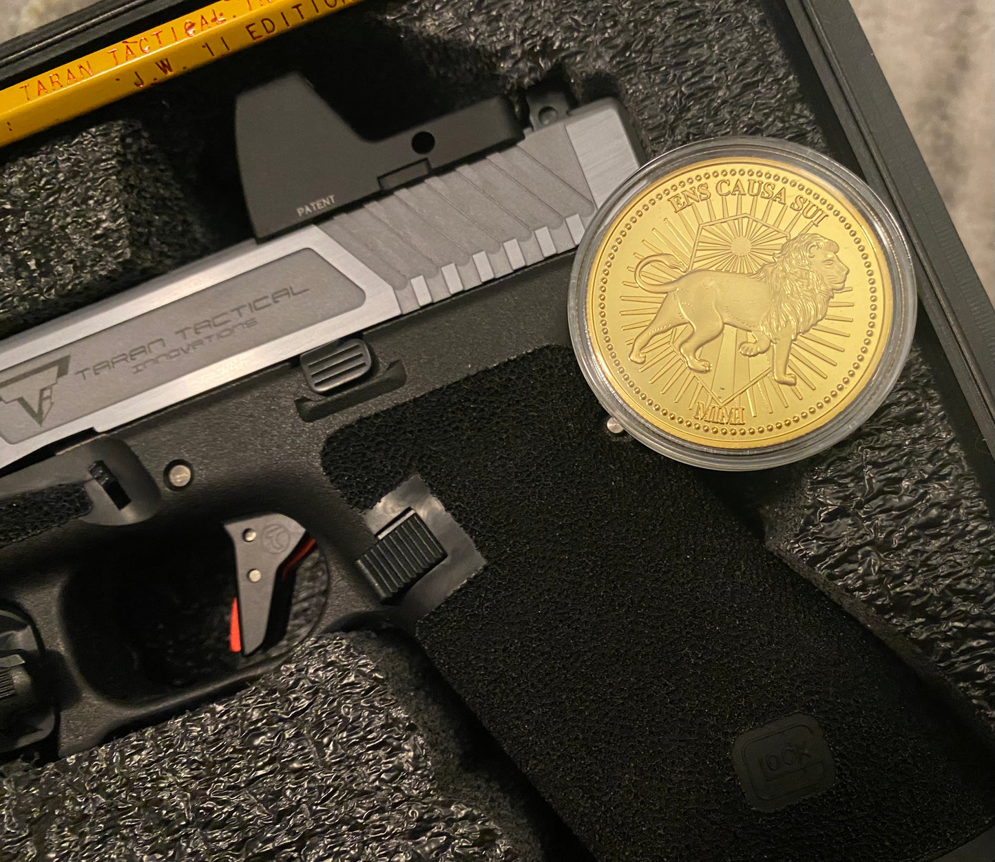 TARAN TACTICAL COMBAT MASTER GLOCK 17 GEN 5 GRAY SLIDE FULLY LOADED NIB!
