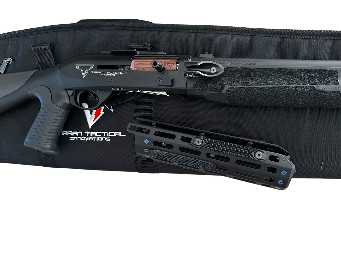 TARAN TACTICAL BENELLI M2 JOHN WICK SHOTGUN PISTOL GRIP / AGENCY HANDGUARD (PRE OWNED)