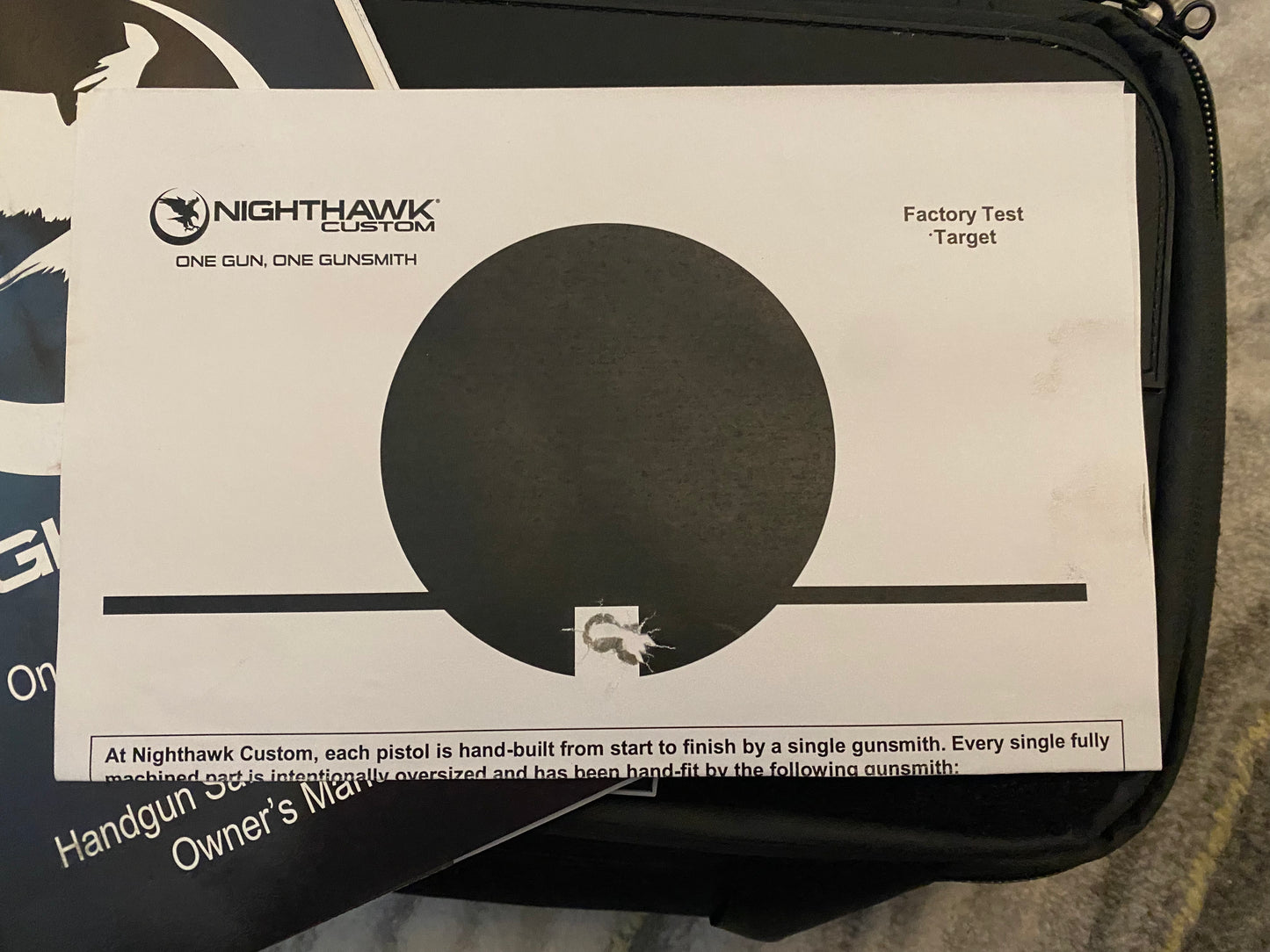 NIGHTHAWK CUSTOM SANDHAWK W/TRIJICON RMR AND X300 9MM