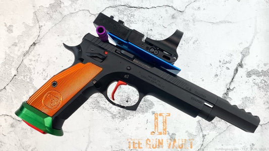 CZ 75 TS CZECHMATE PARROT SEMI AUTO COMPETITION NIB 9MM