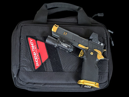 PHOENIX TRINITY DESERT PRO BLACK EDITION LIMITED TO 15 BLACK/GOLD DLC FINISH 9MM (optic & light) not included