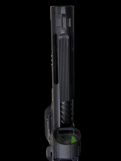 GUNCRAFTERS X2 PORTED BLACKOUT WITH TRIJICON SRO (pre owned) LIKE NEW
