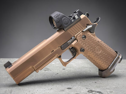 GUNCRAFTER INDUSTRIES GI DS .38 SUPER POLISHED BRONZE PVD FINISH (optic not included)