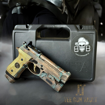 BERETTA CUSTOM 92FS PORTED LIMITED EDITION "SUNKEN SHIP" OPTIC READY WITH HOLOSUN 9MM