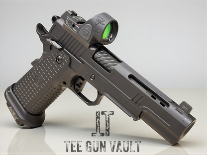 GUNCRAFTERS X2 PORTED BLACKOUT WITH TRIJICON SRO (pre owned) LIKE NEW