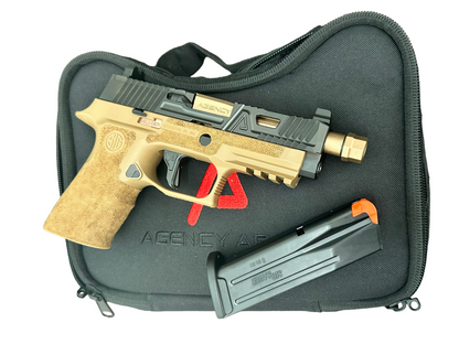 SIG SAUER X AGENCY ARMS P320 THREADED IOS CUT 9MM