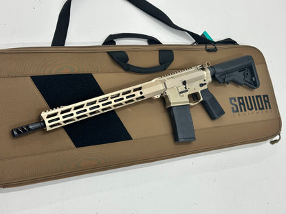 MASP INDUSTRIES MILITIA 15 ALPHA-V2 556 GOLD RIFLE